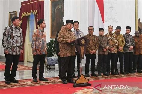 Ada Yang Mengejutkan Prabowo Umumkan Daftar Nama Wakil Menteri Kabinet