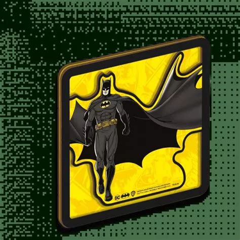 Quadro Batman X Cm Preto E Amarelo Ecol Gico Mercadolivre