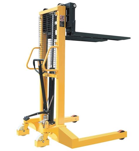 Ton Manual Hydraulic Lift Pallet Stacker Hand Forklift Pallet