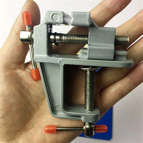 1PCS Mini Aluminum Bench Table Lock Clamp Vice Craft Jewelry Hobby Vise