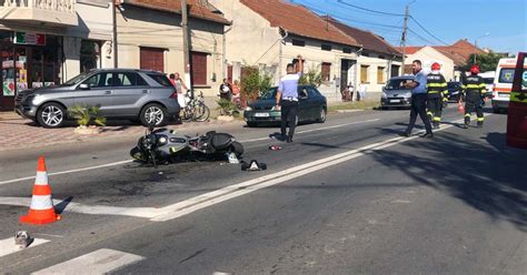 Accident Cu Patru Victime La Lugoj Dup Ce Dou Motociclete Au Lovit