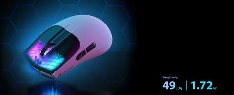 Amazon.com: ATTACK SHARK X5 Wireless Gaming Mouse with Tri-Modes BT 5.1 ...