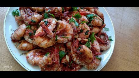 🍤 Crevettes Sautéesجمبري كروفات وصفة سهلة Youtube