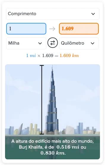 Quantos Quilômetros É 1 Mi - Respostas do Flexi - A quantos quilômetros equivale 1 milha? | CK-12 ...