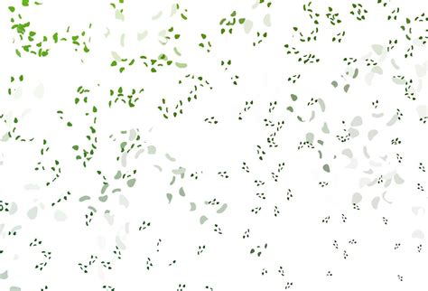 Light Green Vector Backdrop With Abstract Shapes Vector Art