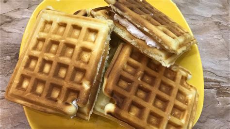 ОЧЕНЬ ПРОСТОЙ РЕЦЕПТ ВЕНСКИХ ВАФЕЛЬ + РЕЦЕПТ КРЕМ-ЧИЗ - YouTube