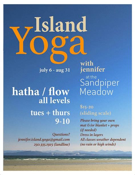 Hornby Island Bc Upcoming Events Island Yoga