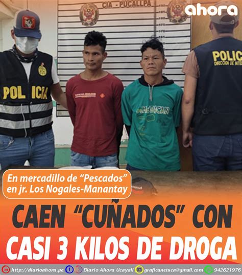 Caen Cu Ados Con Casi Kilos De Droga Diario Ahora