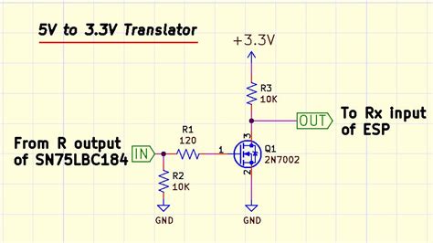 Level Shifting Rs Transceiver V To V Uart General Electronics