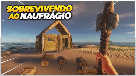 SOBREVIVÊNCIA DO NAUFRÁGIO COMEÇANDO UMA BASE NA ILHA Stranded Deep