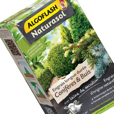 Engrais Conifères et Buis Algoflash Naturasol Déco du Jardin à Reims