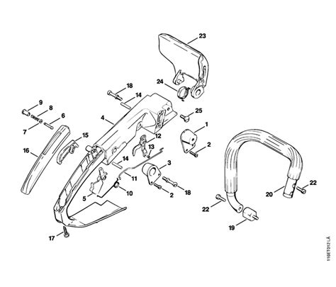 Stihl Chainsaw Av Handle Lawn Turfcare Machinery Parts
