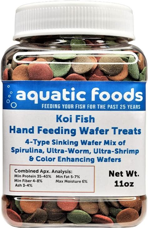 Amazon Aquatic Foods Inc Koi Fish Hand Feeding 12mm 1 2 4