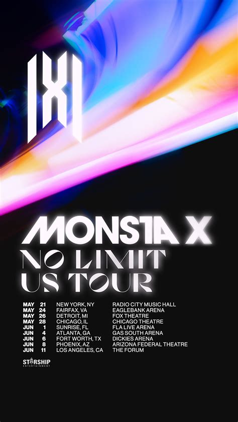 Monsta X World Tour Dates Schedule Jinny Lurline