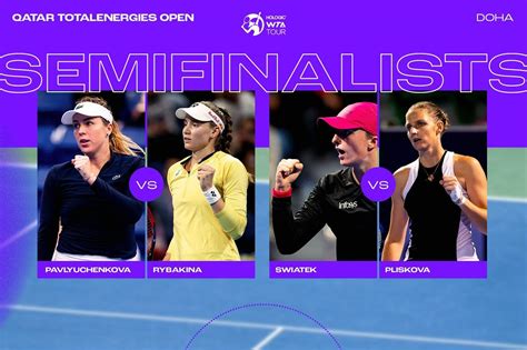 Doha final four: Breaking down the semis at the year's first WTA 1000 event