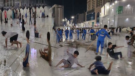 Masjidil Haram Di Sulap Jadi Wahana Tempat Bermain Anak Warga Makkah