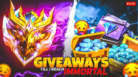 GIVEAWAY TIME TILL I REACH IMMORTAL CHILL STREAM MOBILE LEGENDS