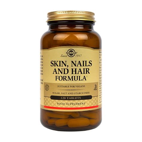 Solgar Skin, Nails and Hair Formula 120 Tablets | Holland & Barrett