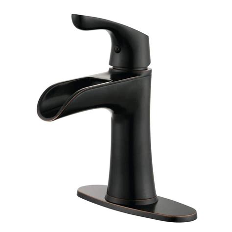 Cmi Aegean Single Handle Bathroom Faucet In Oil Rubbed Bronze