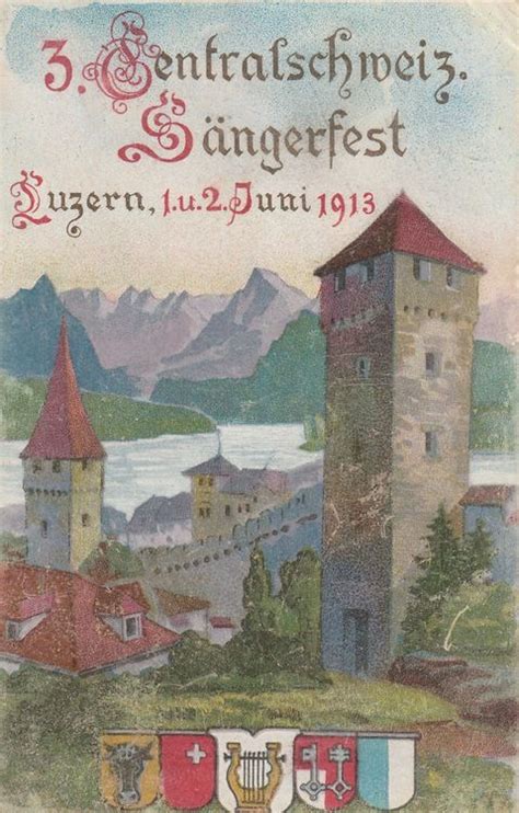 Luzern Sängerfest 1913 Kaufen auf Ricardo