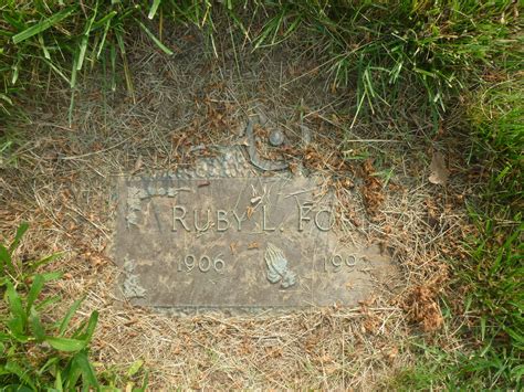 Lois Ruby Frazier Ford 1906 1992 Mémorial Find A Grave