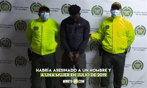 Capturaron Al Presunto Responsable De Doble Homicidio En Manrique Minuto30