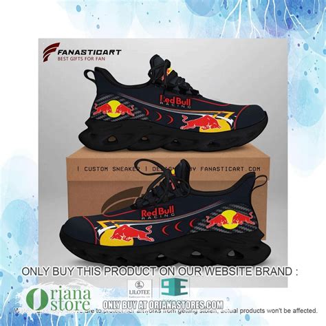 Red Bull Racing F Navy Clunky Clunky Max Soul Shoes Best Gift For Fans