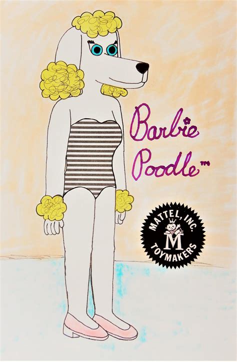 Barbie Poodle By Mr Pink Rose On Deviantart