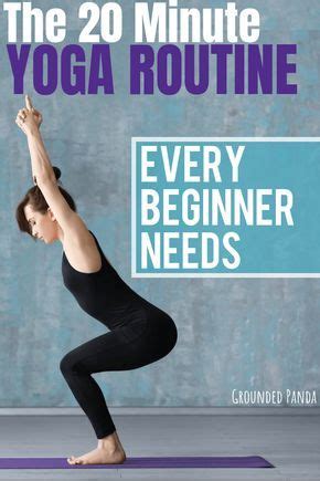 The 20 Minute Yoga Routine Every Beginner Needs Free PDF Yoga