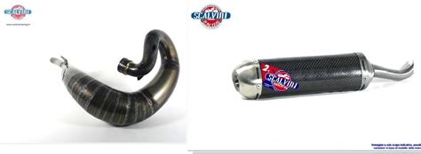 Scalvini Marmitta Scarico Completo Fantic Caballero Exhaust