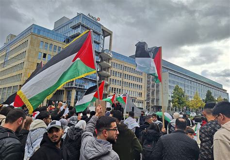 Wiese Müssen friedliche pro palästinensische Demos aushalten