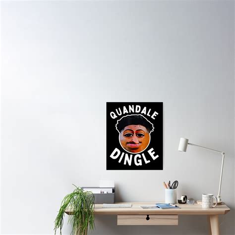 "Quandale Dingle Goofy Ahh Meme Im Pushin Dingle Quote" Poster for Sale by Nepaz-Designs | Redbubble