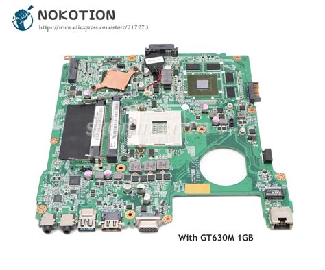 Nokotion Laptop Motherboard For Acer Aspire E E G Main Board