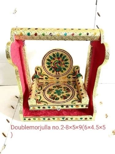 Multicolor Rajwadi Krishna Swing Jhula At Best Price In Mathura Shri