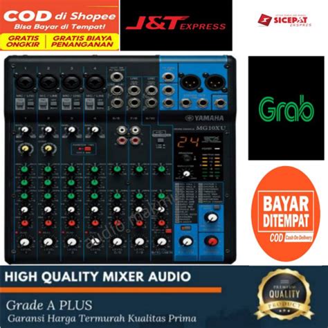 Jual Mixer Yamaha MG 10 XU 10 Channel MG 10xu Mixer Yamaha Mg 10 Xu