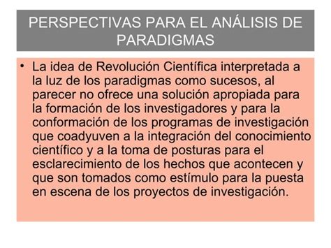 Corrientes Epistemologicas Ppt