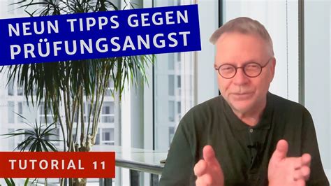 Neun Tipps Gegen Pr Fungsangst Tutorial Youtube