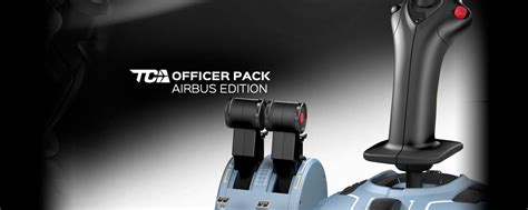 Thrustmaster TCA Officer Pack Airbus Edition: Authentic Airbus Controls for PC Gaming