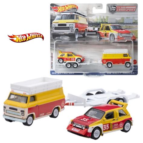 Jual Hot Wheels Team Transport MG Metro R HW Rally Hauler Shopee Indonesia