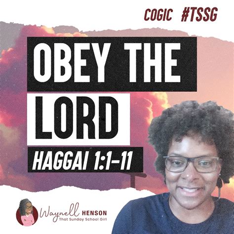 Tssgnotes 📚🙌🏽 ️ Obey The Lord June 2 2024