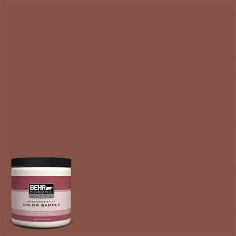 BEHR Premium Plus Ultra 8 Oz UL160 4 Spiced Cashews Interior Exterior