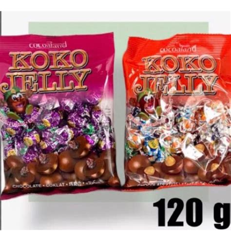 Jual Koko Jelly 120gr Coklat Malaysia Shopee Indonesia