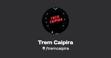 Trem Caipira Instagram Facebook Linktree