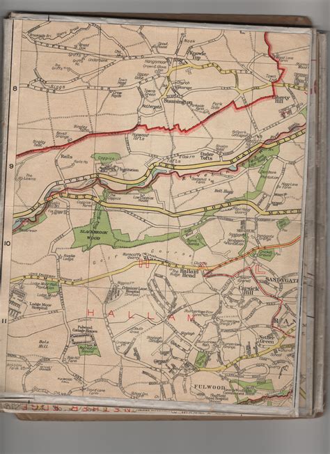 Maps Of The Lodge Moor Area Sheffield History Chat Sheffield History Sheffield Memories