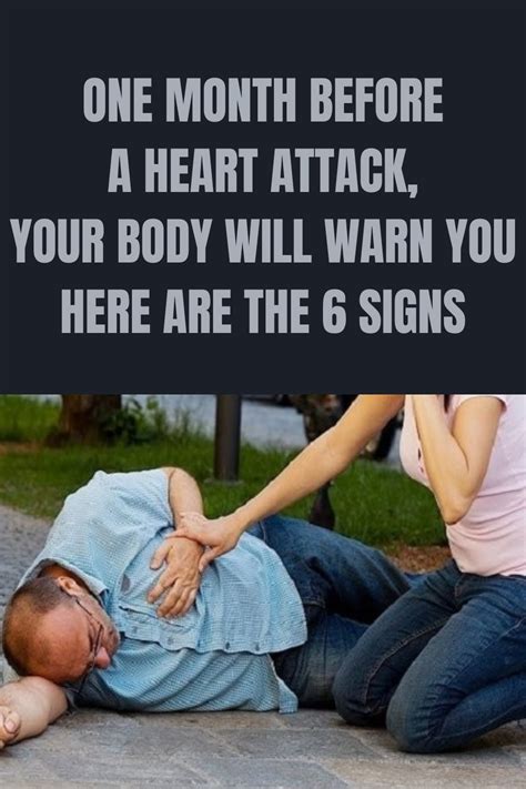 One Month Before A Heart Attack Your Body Will Warn You — Here Are The