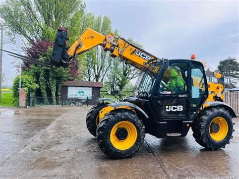 JCB 535 95 4WD TELEHANDLER 9 5 METER REACH YEAR 2014 2877 HOURS C W