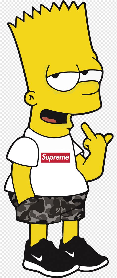 How To Draw Bart Simpson Supreme Step By Step - Infoupdate.org