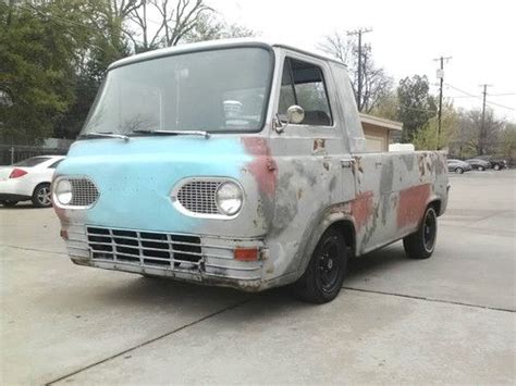 Buy Used 1962 Ford Econoline Truck Pick Up Rat Rod Hot Rod Project Straight 6 200 At In Allen