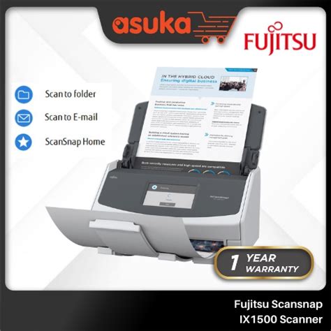 Fujitsu Scansnap IX1500 Document Wireless Scanner Fujitsu IX1600