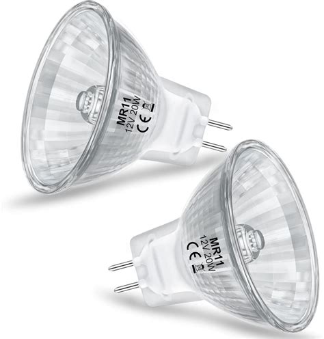 MR11 Light Bulbs 12V 20W Halogen Light Bulbs 2 Pin FTD Spotlight Bulb